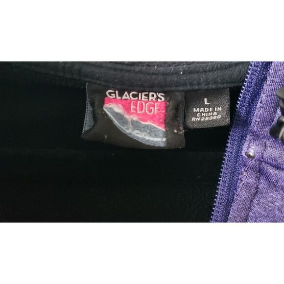 Glacier's Edge Soft Shell Hooded Jacket Women's Purple Size Large - Picture 4 of 9